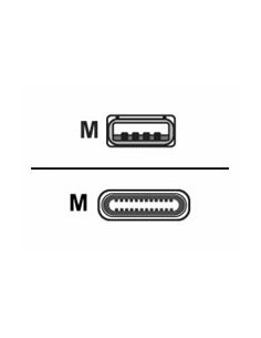 USB 3 type C to A cable 0.6m