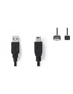 Cabo USB 2.0 A-USB Mini 5...