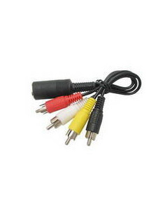 Cabo 4X Rca Macho P/ Din 5...