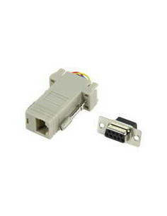 Adaptador  Db9 Femea - Rj45...