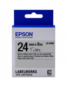 Etiqueta EPSON Lk-6sbe Mate...