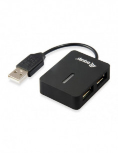 Equip 4 Ports Travel USB...