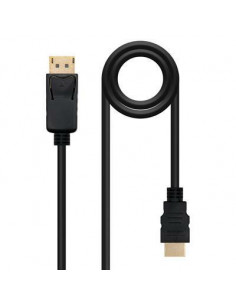 Cable Conversor Dp a Hdmi,...