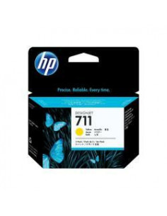 HP 3x 711 ink Yellow DJ...