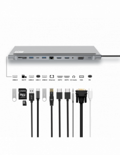 Docking Station INSYS USB-C...