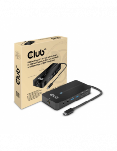 Hub USB CLUB3D Gen1 Tipo-C...