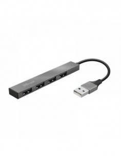 Hub TRUST Halyx USB 2.0, 4...