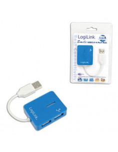 Hub USB 2.0 LOGILINK de 4...