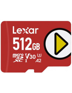 Cartão microSDXC Lexar PLAY...