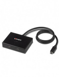 Adaptador USB-C Lindy 2...