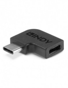 Adaptador USB-C Lindy 90º -...