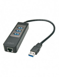 Hub USB 3.0 Lindy com...