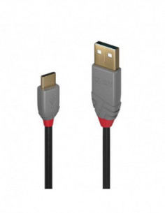 Cabo USB 2.0 Lindy - USB-A...