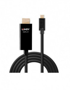 Cabo USB-C para HDMI Lindy...