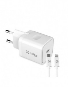 Carregador Celly USB-C 20W...