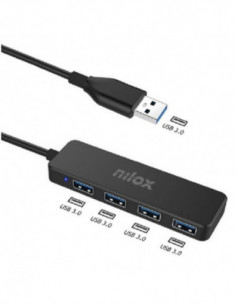 Hub USB NILOX NXHUB402 - 4...