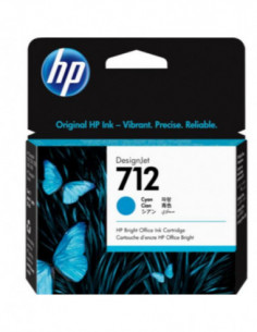 Cartucho HP 712 Cian -...