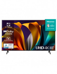 SMART TV Hisense 65" UHD 65A6N