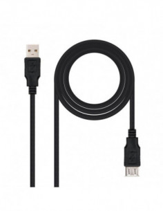 Cabo USB 2.0 Nanocable:...