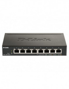 D-link - 8-Port PoE Gigabit...