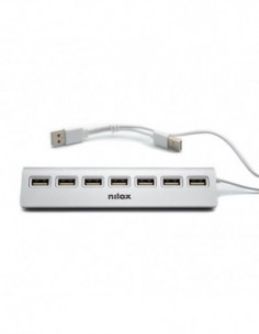 Hub USB Nilox 7 Portas 2.0...