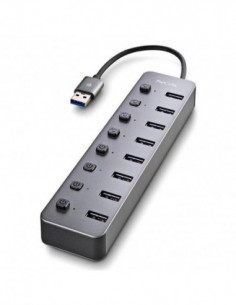 Hub USB NGS iHub8, 8x USB...