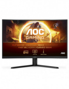 Monitor 31.5p LCD QHD AOC...