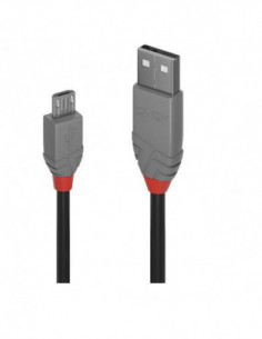 Cabo USB 2.0 Lindy -...