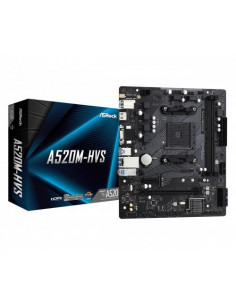 Placa-mãe ASRock A520M-HVS:...