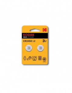 Pilhas Kodak Max CR2450 -...