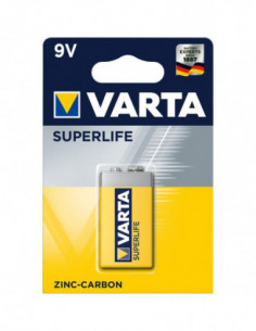 Pilha Varta Superlife 9V,...