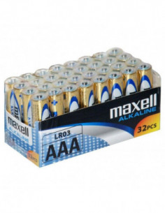 Pilhas Alcalinas MAXELL AAA...