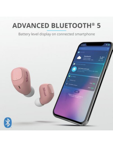 Auriculares trust bluetooth discount 5.0 nika compact wireless