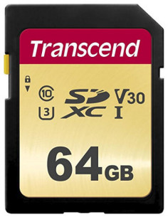 Transcend 64gb, Uhs-I, Sd...